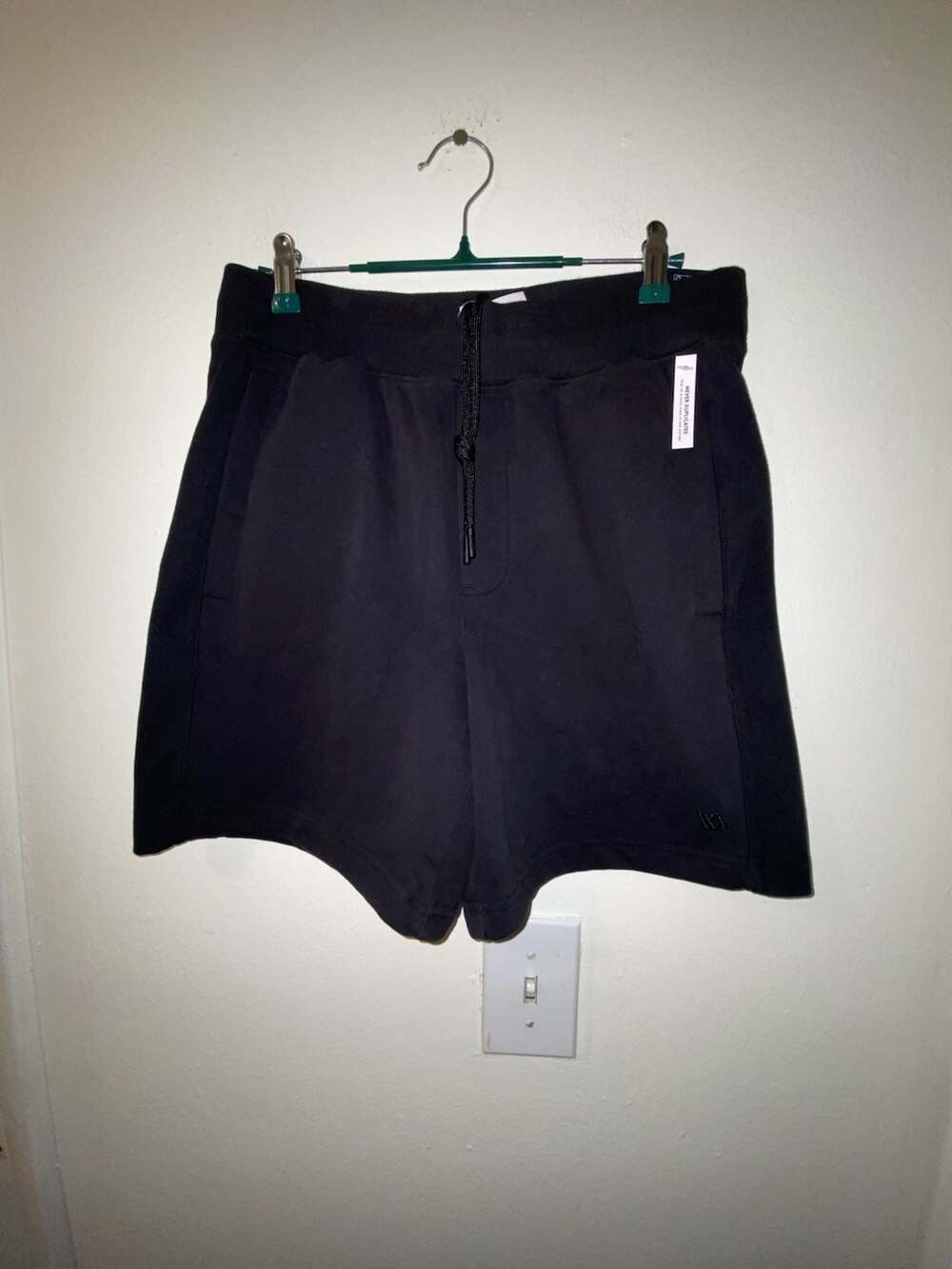 VRST Washed Short Size S Pure Black